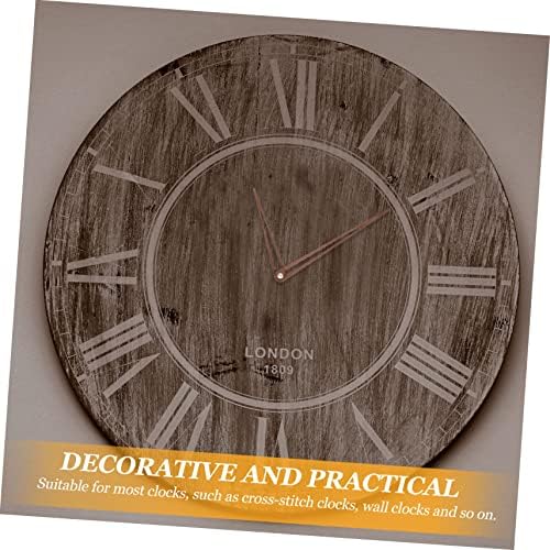 Uonlytech Wooden Clock Hands 5 Sets Replacement