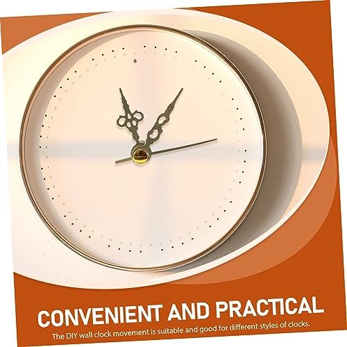 Uonlytech Wall Clock Mechanism Kit Large Hands Replacement Parts