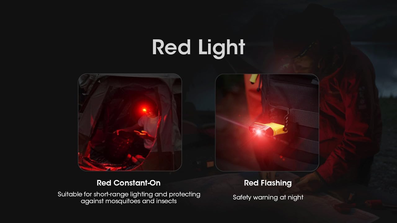 Nitecore NU11 Clip On Cap Light Headlamp 1