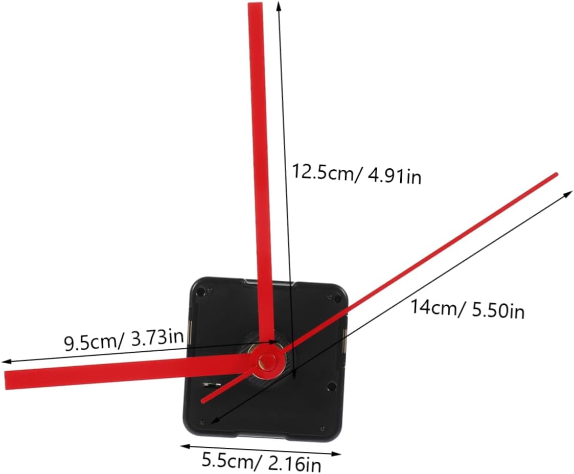 Angoily Wall Clock Parts 2 Piece Set