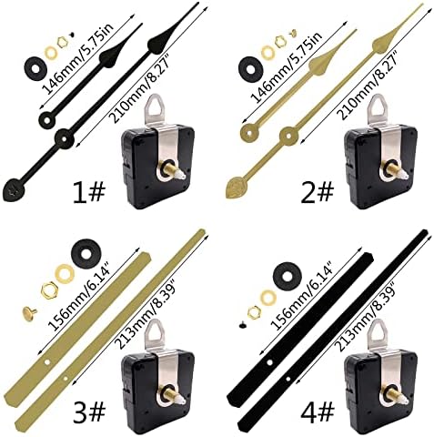 High Torque Precision Clock Movement Kit
