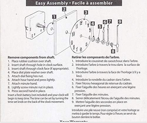 Carkio Precision Clock Movement Kit