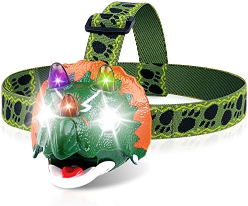 Dino Roar LED Headlamp from TIGTECGAME