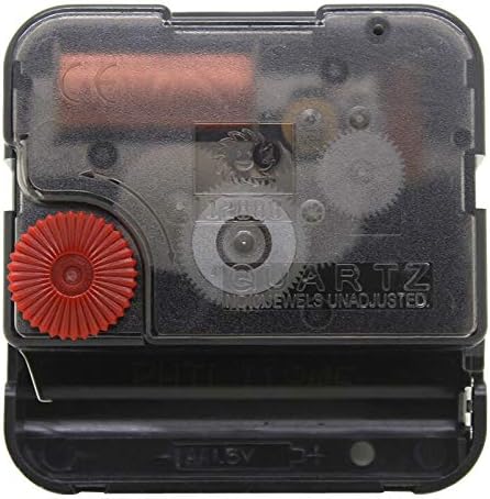 12888 Easy Installation Plastic Clock Movement with Gold Hands Kit