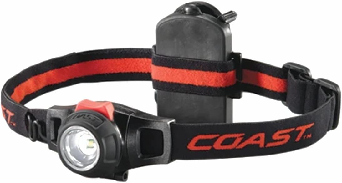 Bright Focus Headlamp with 330 Lumens