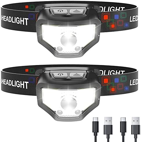 Curtsod 1200 Lumen Headlamp Set