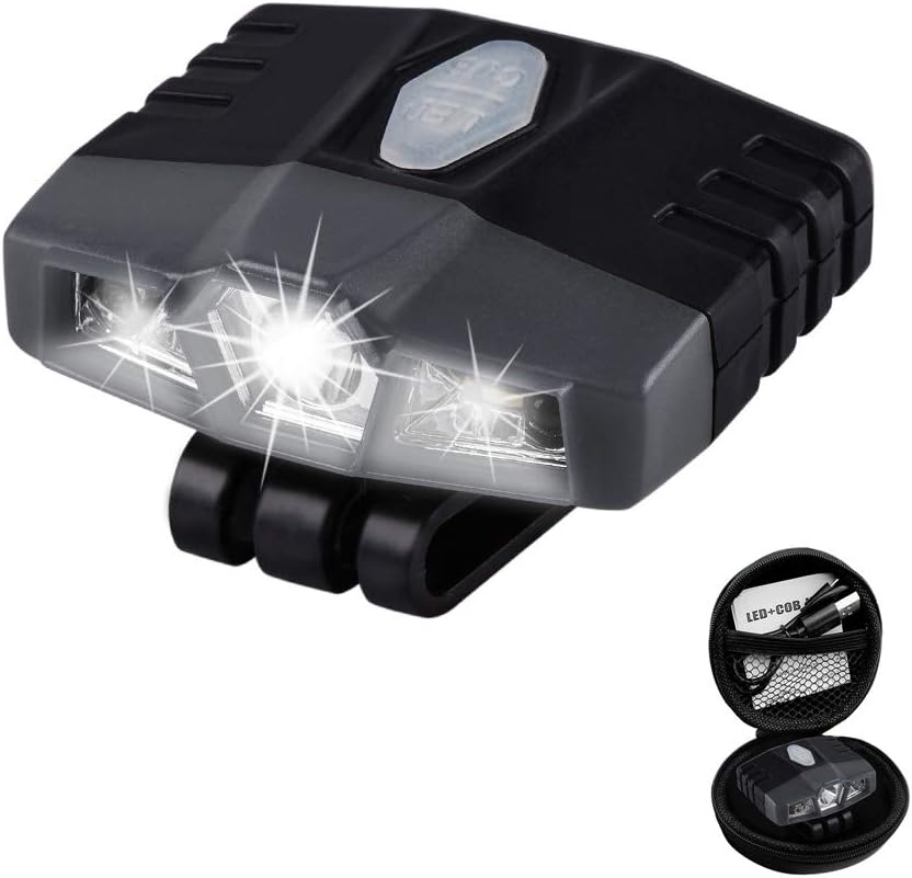 LHOTSE Ultra Bright LED Cap Light with 6 Modes