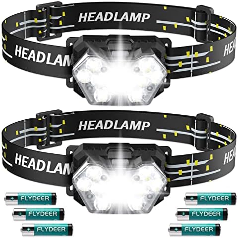 9 LED Super Bright Headlamp 2-Pack