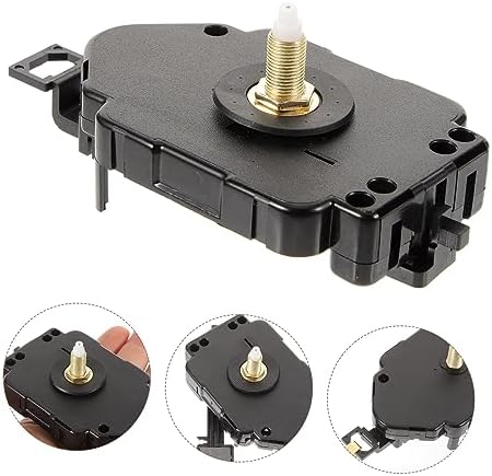 DOITOOL 1-Pack Clock Mechanism Kit - Easy-to-Replace Parts for Clocks
