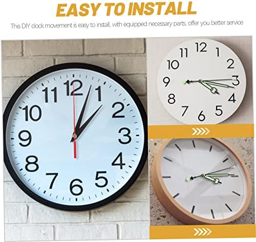 DOITOOL Watch Movement Accessories Quiet Clock Mechanism Kit