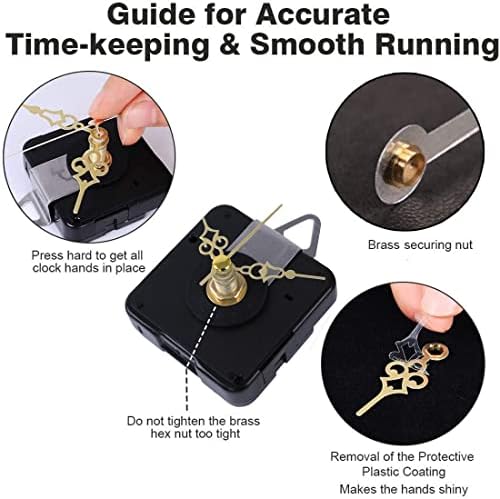 Silent Replacement Kit for EMOON Clocks