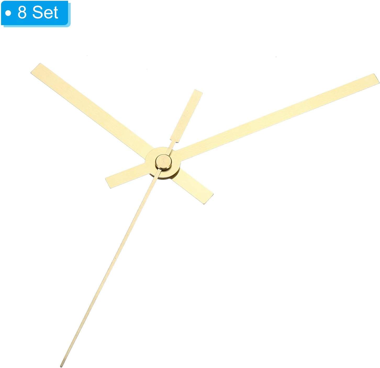 Pati 8-Hand Wall Clock Kit for DIY Repair