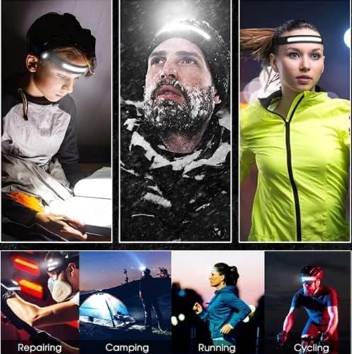 Bright 230 Strip Light Headlamp Perfect for Night Cycling and Camping