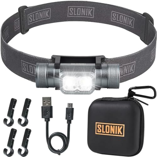 Rechargeable Headlamp for Adults 1000 Lumens 60ft Beam