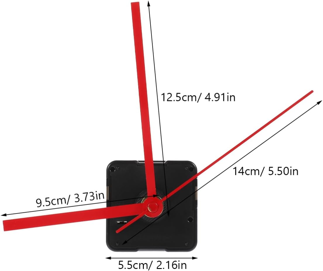 High-Quality Plastic Clock Mechanism Set