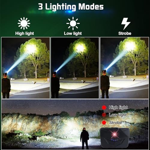 Bright Powerful 2-Pack Headlamp