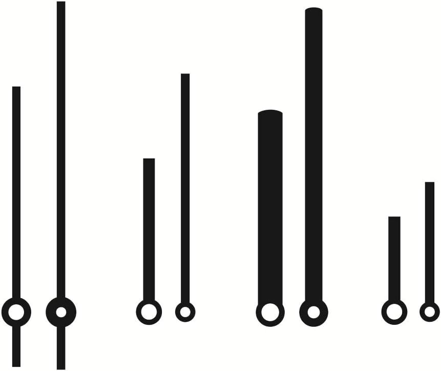 100-Piece Clock Repair Kit for DIY Wall Clocks