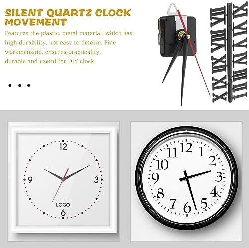 Uonlytech Roman Numeral Wall Clock DIY Mechanism Kit