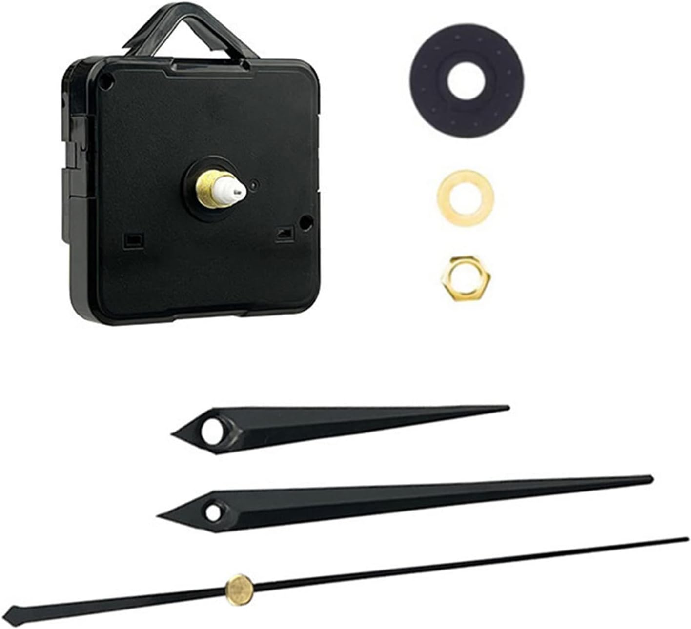 Long Short Shaft Clock Mechanism for Wall Clocks