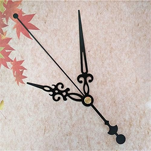 Con-Clock 50-Piece Metal Black Clock Hands Kit for DIY Clocks