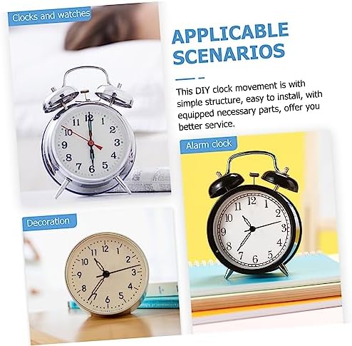 Hemobllo 5 Sets DIY Wall Clock Movement Kit