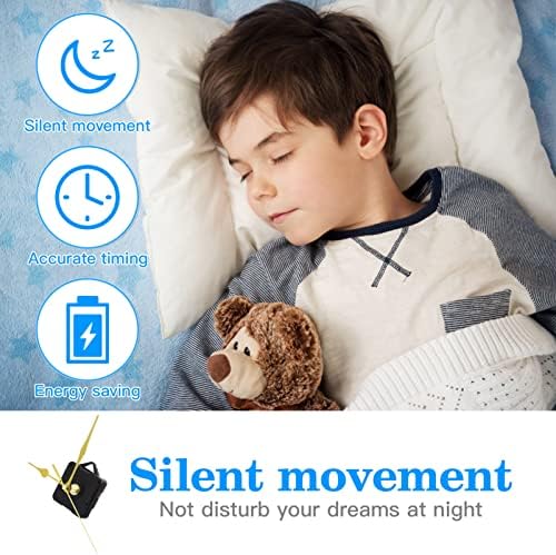 DOITool Silence Quartz Clock Movement Kit for DIY Wall Clocks