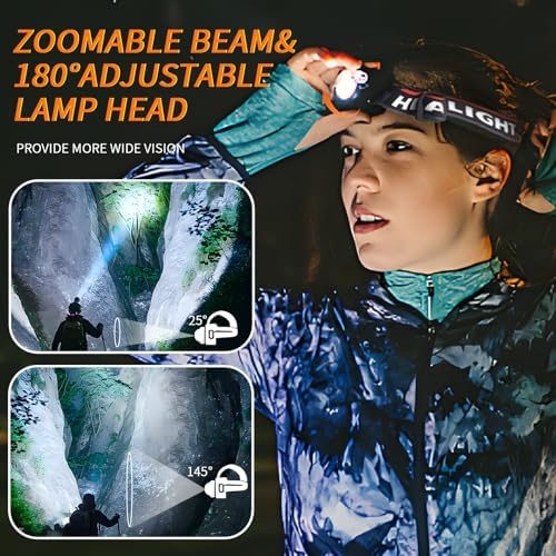 OCEGATE Rechargeable Headlamp