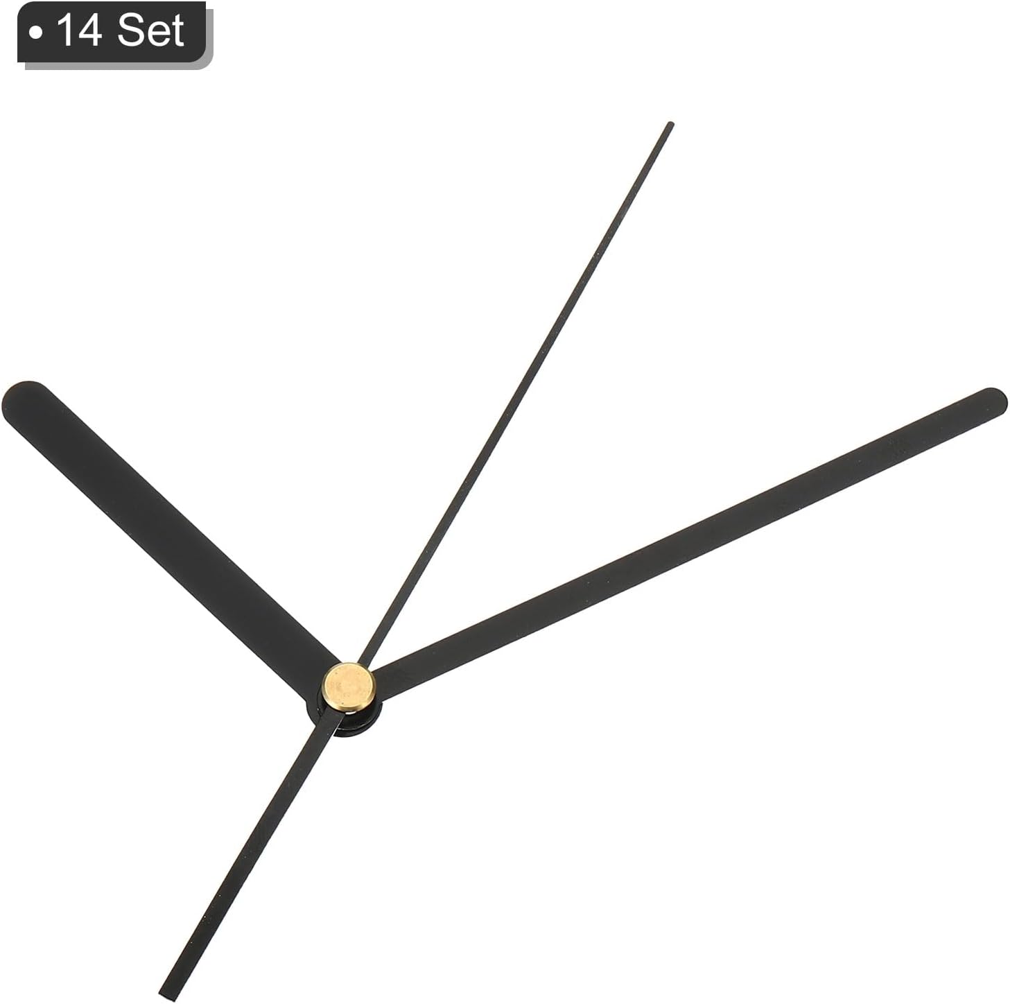 Premium Replacement Clock Hands Kit - Aluminum Design Quiet Durable