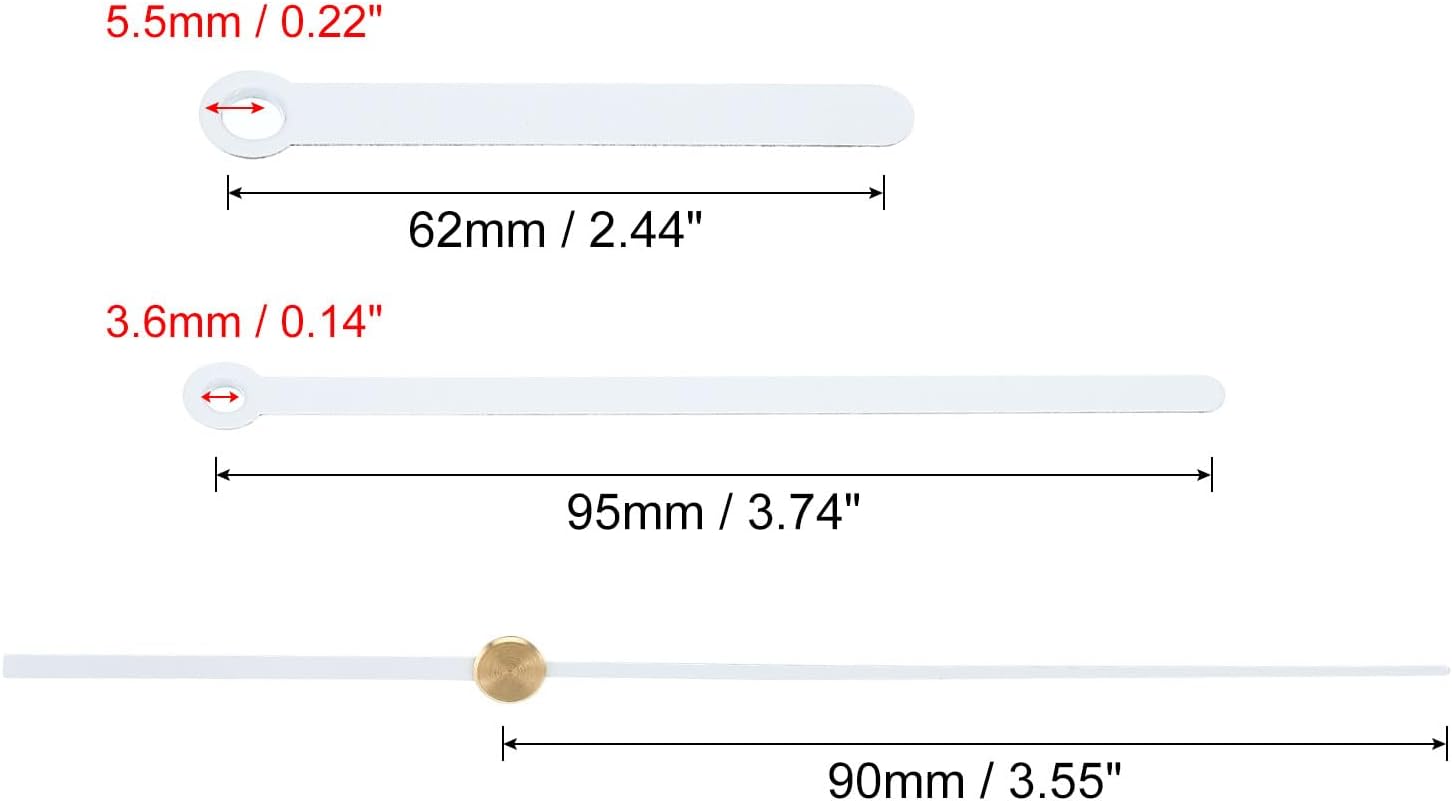 PATIKIL Replacement Clock Hands Kit 14 Set