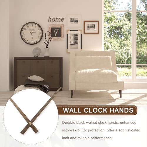 Uxicell 5 Set Wooden Clock Hands Only