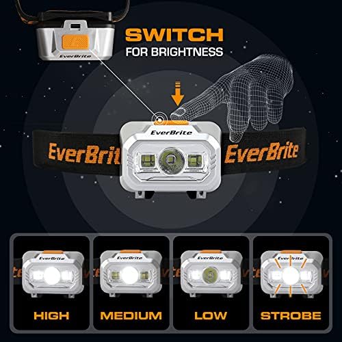 EverBrite LED Headlamp 4 Lighting Modes