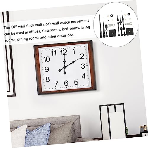 DOITOOL 6-Set Wall Clock Mechanism Set