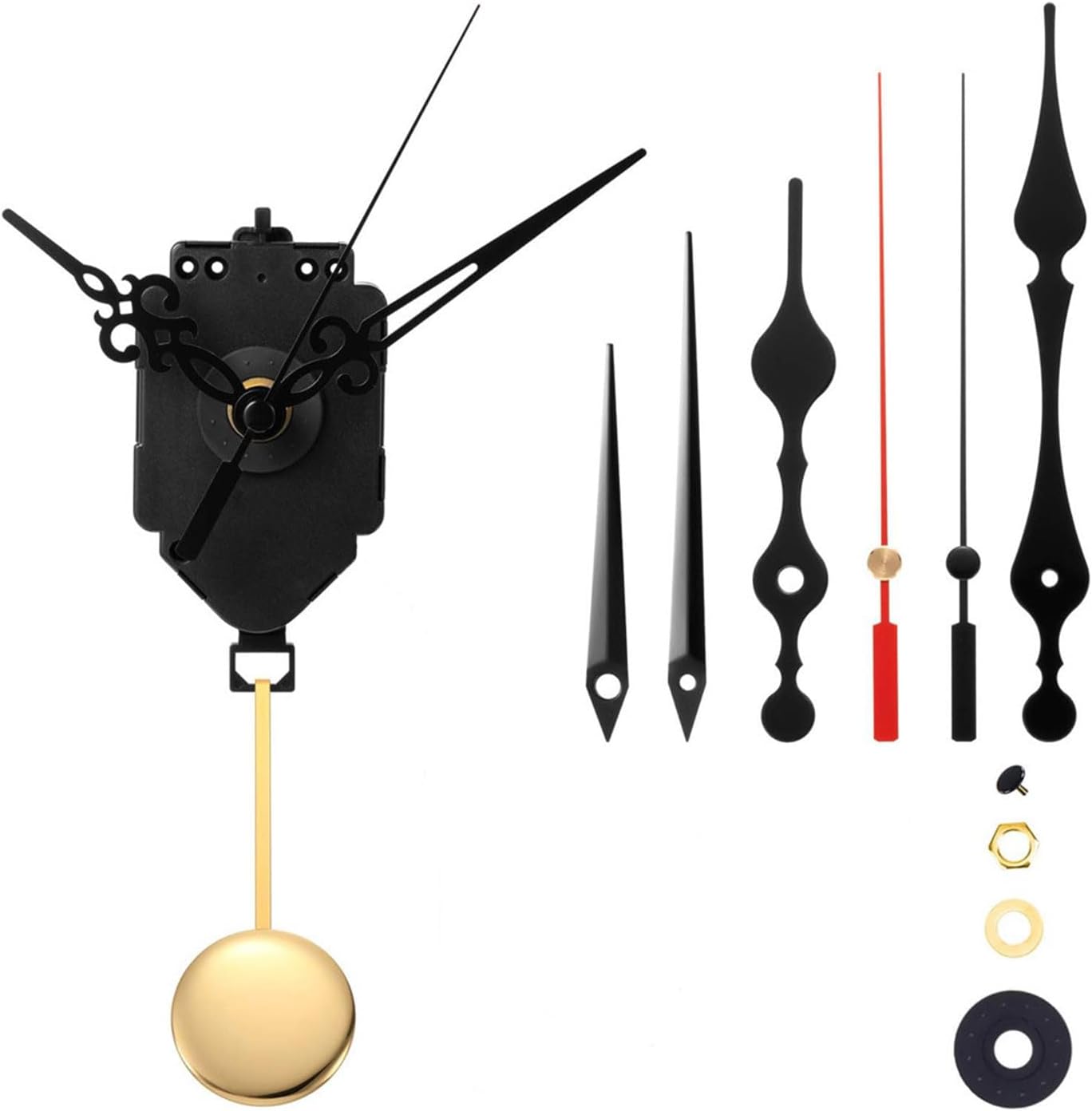 Precision Pendulum Clock Movements Set