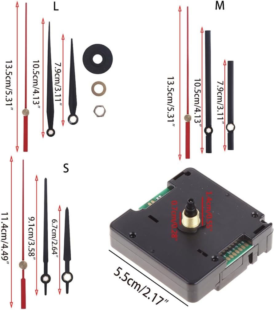 Precision Wall Clock Kit DCF Signal Repair Set