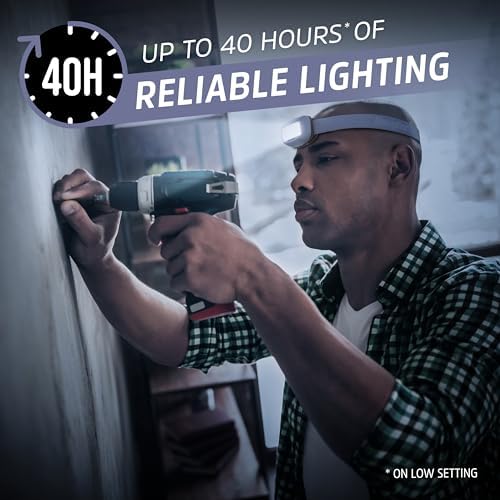 Energizer LED Headlamp HDL-400 Perfect for Outdoors Camping and Hiking