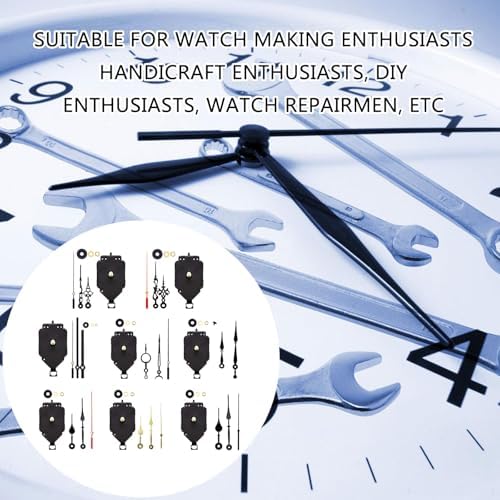 Stylish Pendulum Clock Motor Set with Multiple Hand Designs