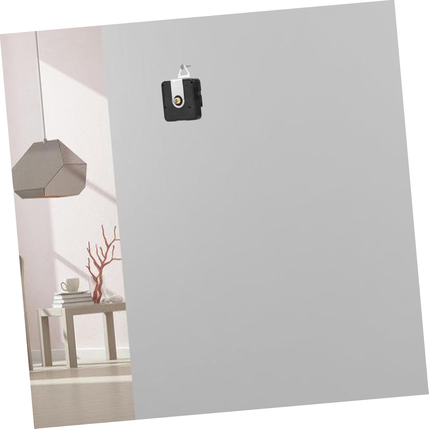 OSALADI Silent Quiet Wall Clock Kit for Home Decor