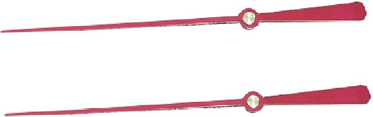 AnbCollectibles - 2 Red Sweep Second Hands for Quartz Clocks