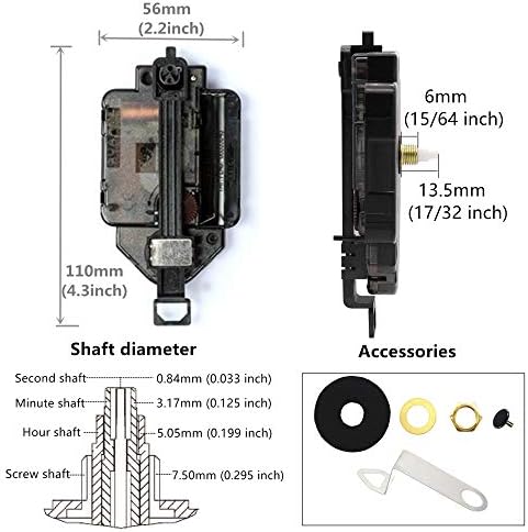 High-Quality 3-Hand Set Pendulum Clock Movement
