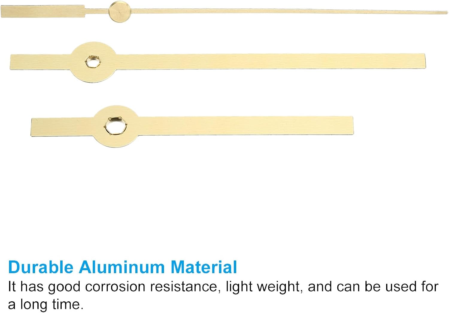 Pati 8-Hand Wall Clock Kit for DIY Repair