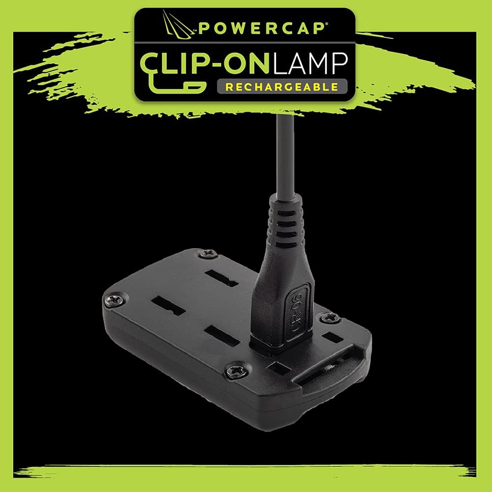 Panther Vision - Rechargeable LED Hat Clip-On Headlamp Black