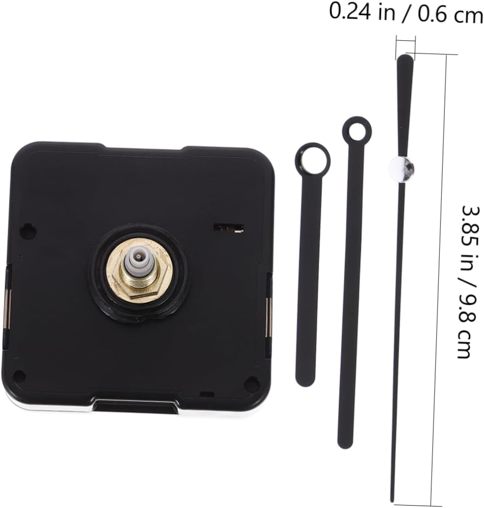 OSALADI Silent Clock Mechanism Kit Easy to Install for Craft Projects