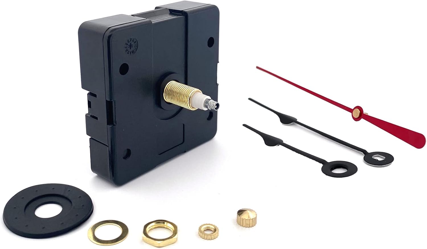 Precise quartz clock movement kit with detailed instructions