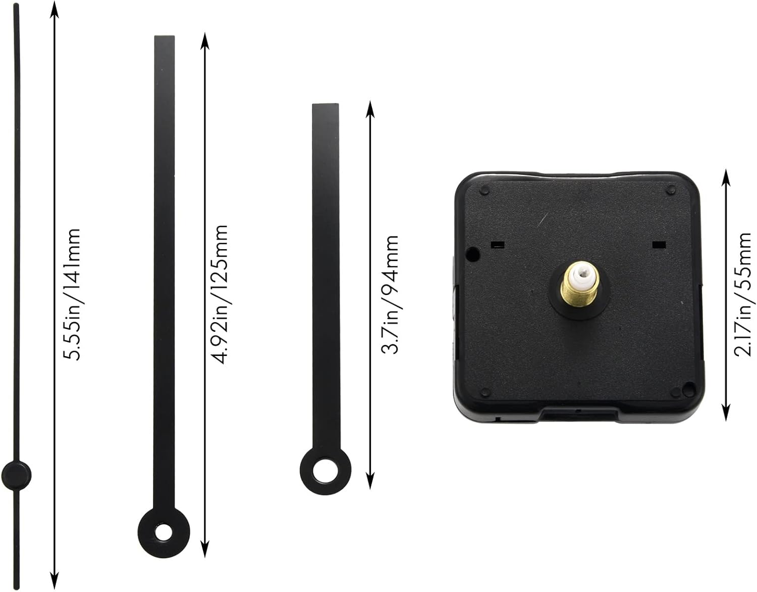 Premium clock mechanism kit for wall clocks Quartz parts