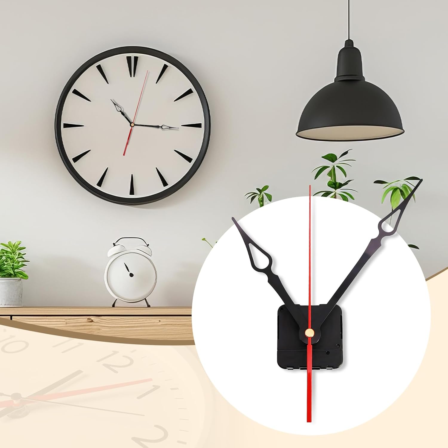 Wall Clock Repair Kit Easy to Assemble Perfect for Clock Lovers