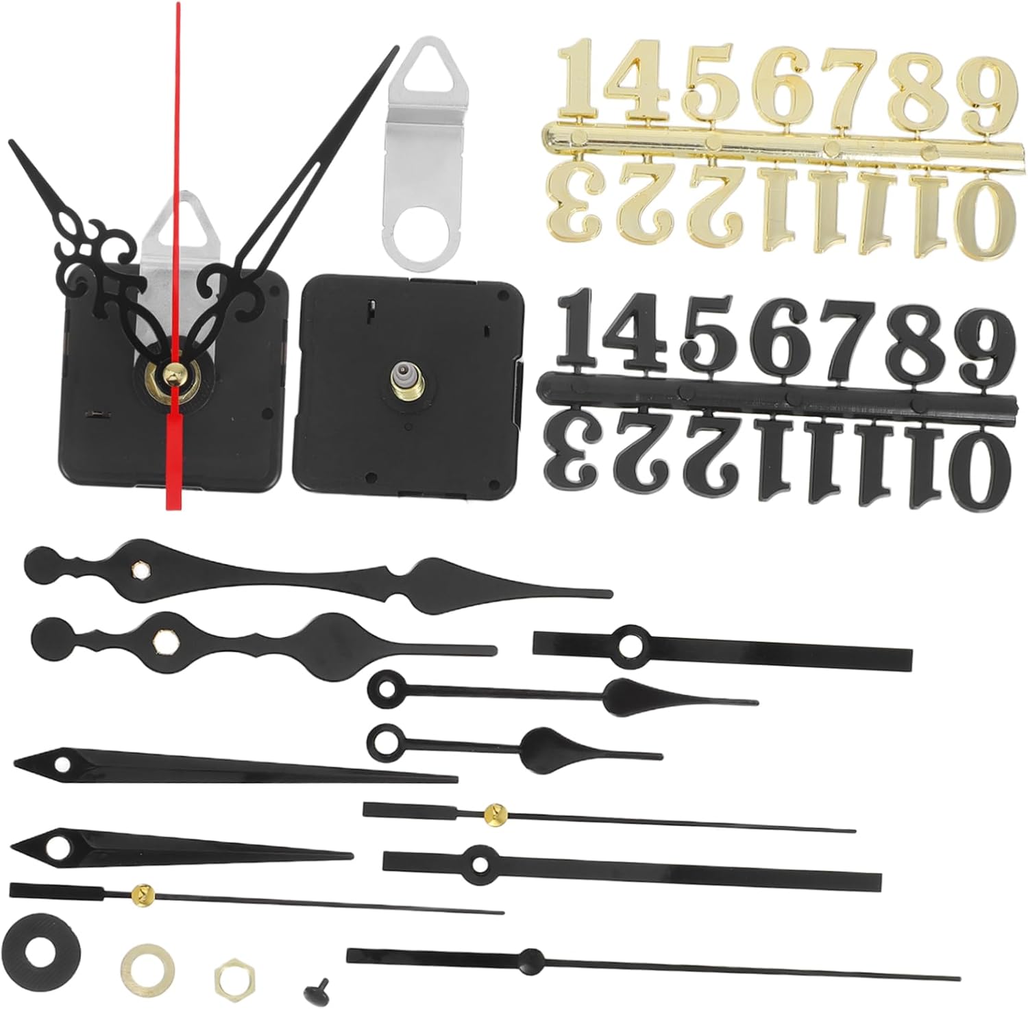 Replacement Set for Silent Sweep Wall Clock Mechanism