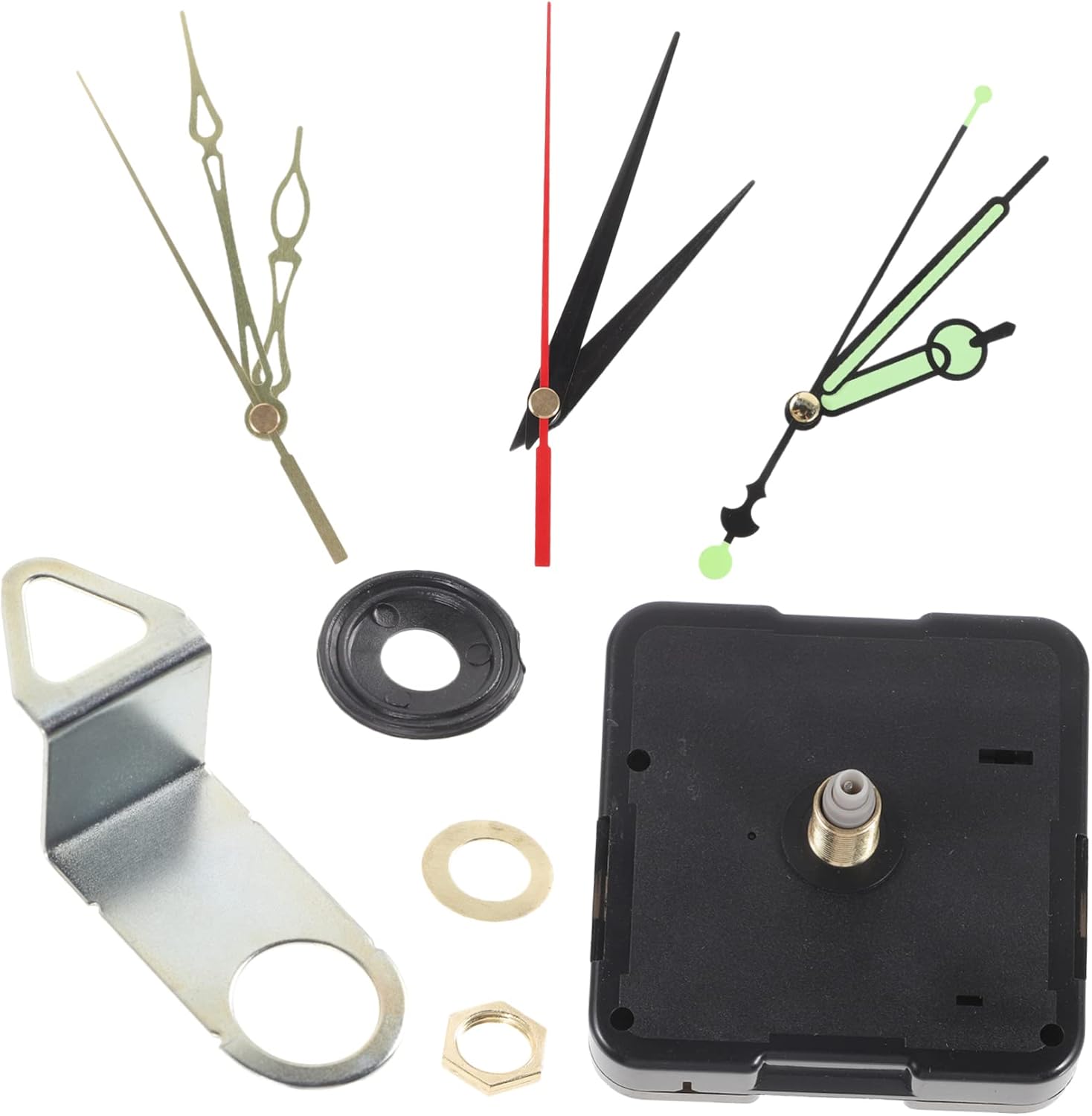 DOITOOL Watch Movement Accessories Quiet Clock Mechanism Kit