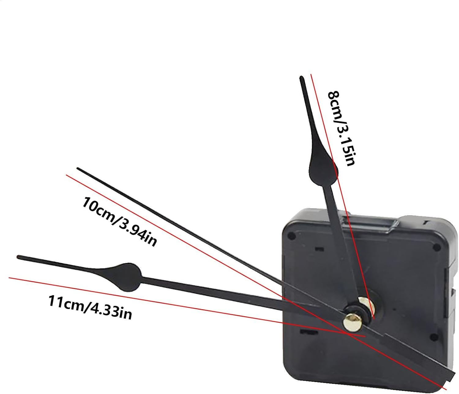 Reliable Clock Replacement Movement for Small Alarm Clocks
