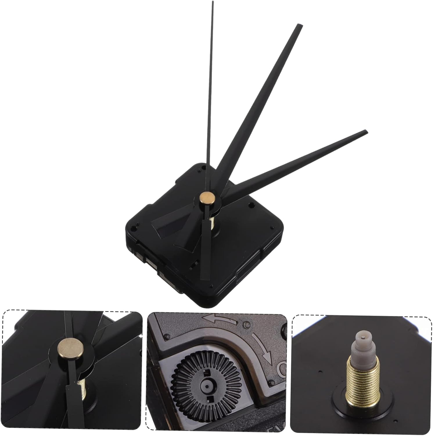 Compact Mute Clock Movement Replacement Kit