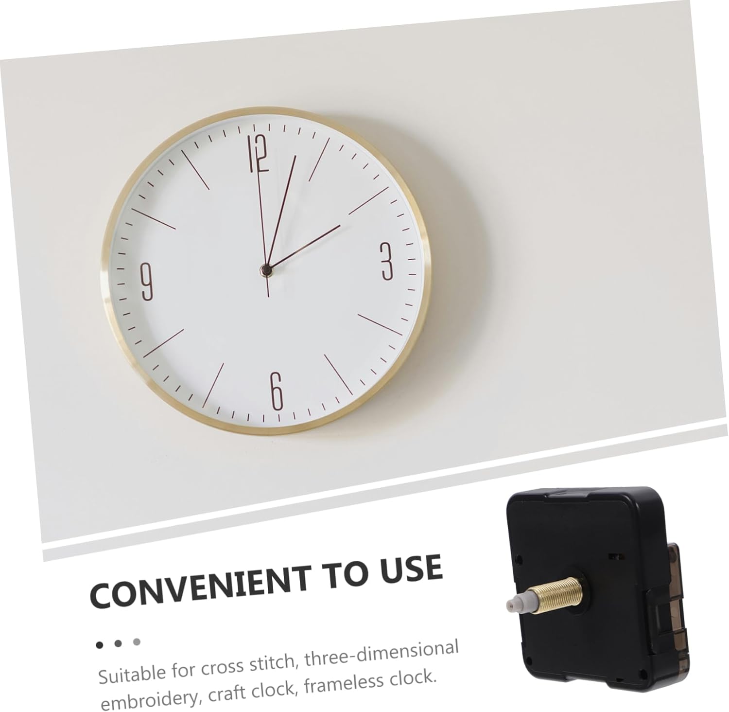 DOITOOL Replacement quartz clock movement mechanism